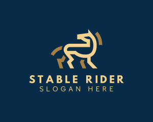Horseman - Premium Equine Horse logo design
