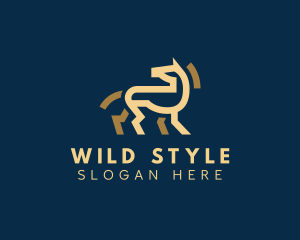 Premium Equine Horse  logo design