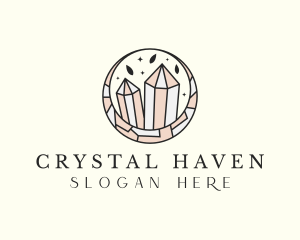 Crystals - High End Crystals Jewel logo design