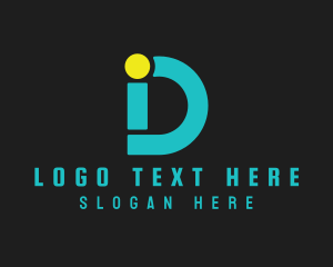 Letter Id - Startup Studio Company Letter ID logo design