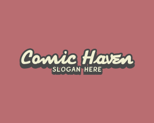 Comic Business Art logo design