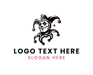 Drama - Jester Theater Clown logo design