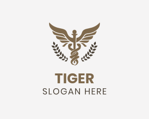 Physician - Caduceus Staff Hospital logo design