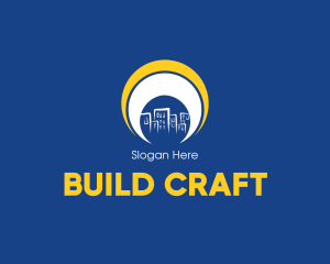 Building City Construction logo design