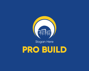 Building City Construction logo design