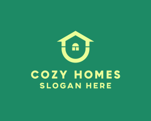Housing - Green Housing Property logo design