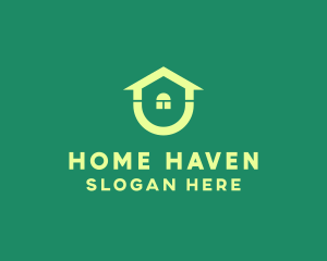 Housing - Green Housing Property logo design