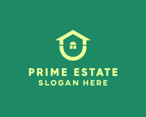 Property - Green Housing Property logo design