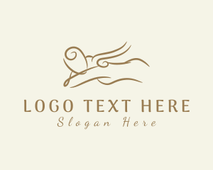 Reflexology - Massage Spa Therapy logo design