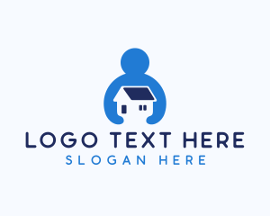 Rescue Shelter - Home Care Housing logo design