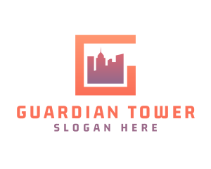 Modern City G logo design