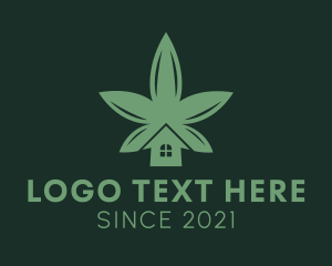 Farming - Cannabis Home Dispensary logo design