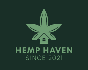 Cannabis Home Dispensary logo design