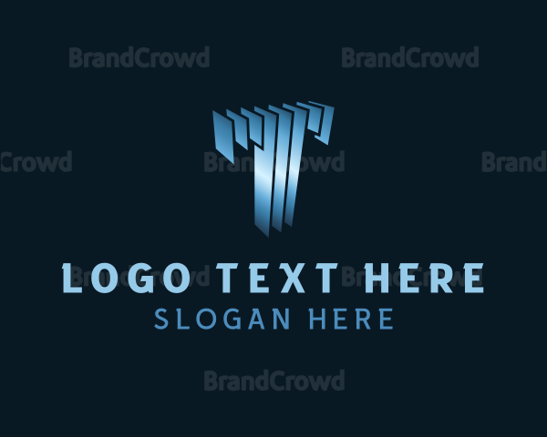 Tech Panels Letter T Logo