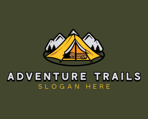 Forest Mountain Camp logo design