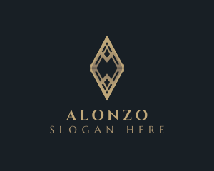 Luxury Diamond Jewelry logo design