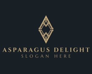 Luxury Diamond Jewelry logo design