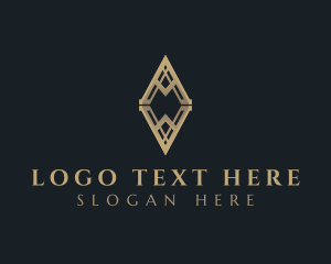 Luxury Diamond Jewelry Logo