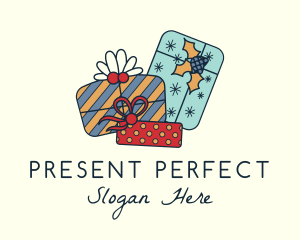 Gift - Holiday Gift Decoration logo design