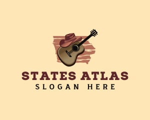 Iowa Folk Music logo design