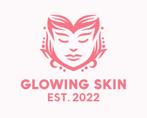 Facial Cosmetics Skin Care  logo design