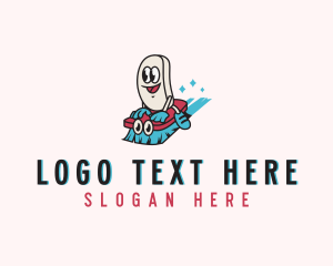 Clean - Sanitation Cleaning Soap logo design