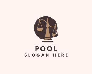 Legal Office Scale Logo