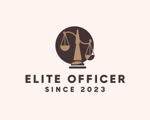 Legal Office Scale logo design