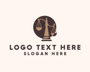 Legal Office Scale Logo