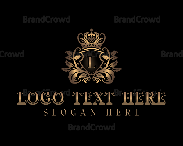 Deluxe Crown Ornament Logo