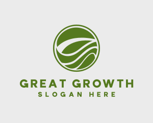 Circular Organic Growth logo design