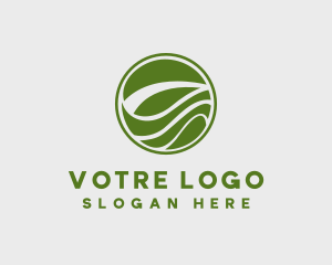 Agriculture - Circular Organic Growth logo design