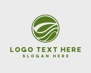Eco - Circular Organic Growth logo design