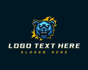 Esports - Bear Avatar Esports logo design
