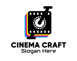 Filmmaking - Photo Booth Printer logo design
