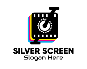 Movie Production - Photo Booth Printer logo design