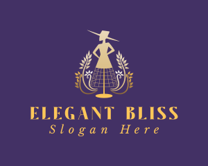 Elegant Mannequin Fashion Logo