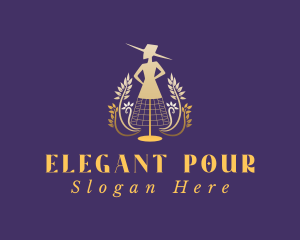 Elegant Mannequin Fashion logo design