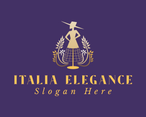 Elegant Mannequin Fashion logo design