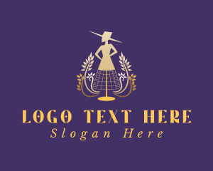 Elegant Mannequin Fashion Logo