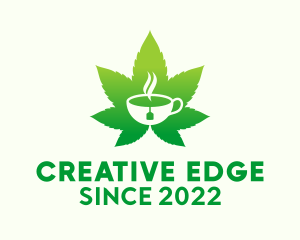 Cappuccino - Marijuana Leaf Cafe logo design