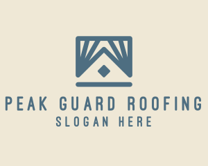 House Roof Maintenance logo design