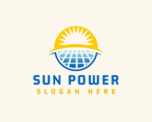 Solar Energy Sun logo design