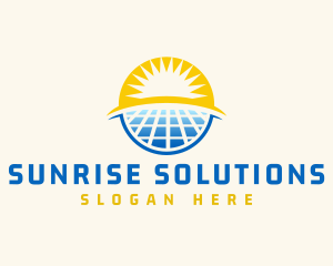 Solar Energy Sun logo design