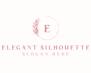 Floral Wreath Leaf logo design