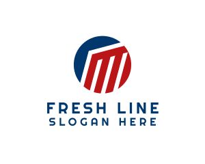 Modern Business Lines logo design