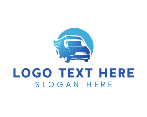 Logistics - Delivery Vehicle Van logo design