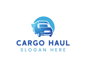 Delivery Vehicle Van logo design