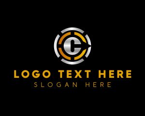 Cryptocurrency - Crypto Coin Blockchain logo design