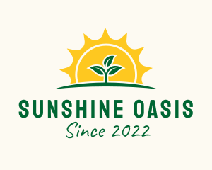 Sunshine Farm Agriculture  logo design